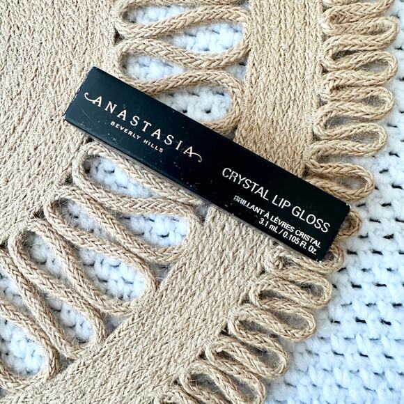 Anastasia New Open Box Clear Crystal Lip Gloss Travel Mini 3.1 ml - Picture 2 of 4